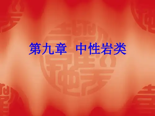27-28 第八章  中性岩(一)