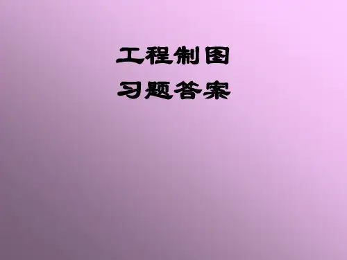 工程图学习题答案(田凌)