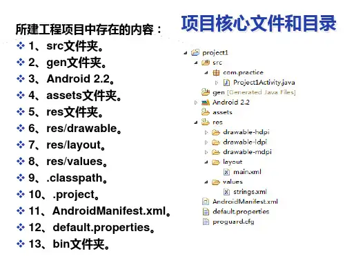 移动互联网应用开发技术复习材料_授课老师柯晓昱要点