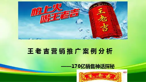 王老吉市场营销管理知识案例分析(PPT 33页)
