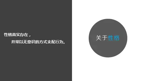 DISC性格分析在销售中的应用ppt课件