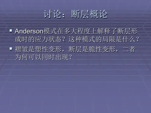 伸展与重力滑动构造3