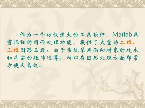 MATLAB第三节绘图