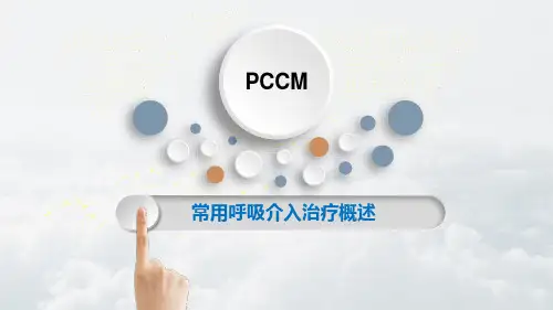 常用呼吸介入治疗概述