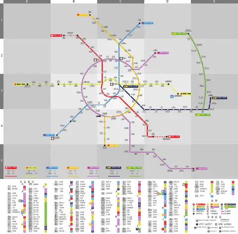 天津地铁2号线开通献礼版(圆润线路11 0版)