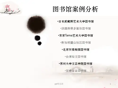图书馆案例分析37991ppt课件