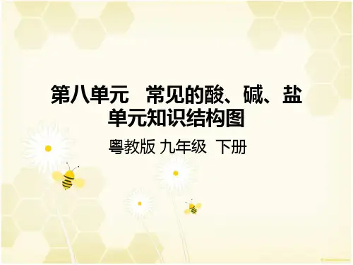 常见的酸碱盐知识网络图