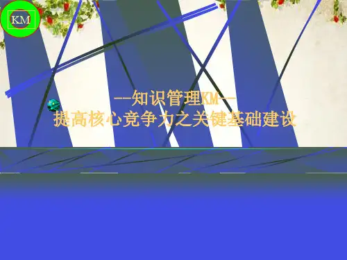 知识管理KM基本知识讲解(ppt 40页)