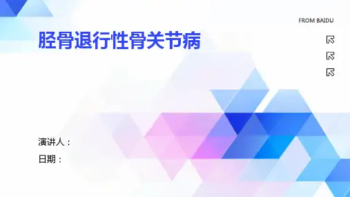 胫骨退行性骨关节病
