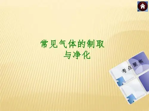 中考化学复习课件《常见气体的制取》ppt课件