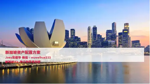 【最新】新加坡财富管理资产配置方案【详细解读新加坡的资产类别】