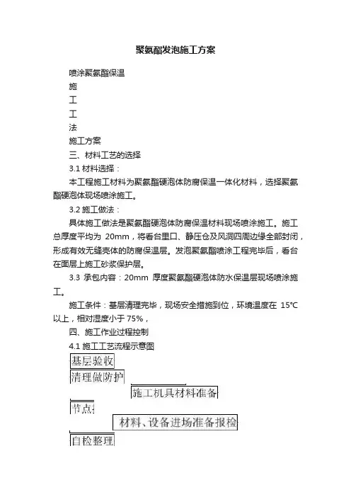 聚氨酯发泡施工方案
