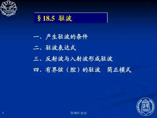 18.5 驻波