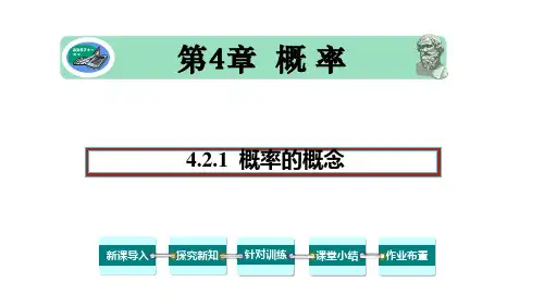 4.2.1 概率的概念-九年级数学下册教材配套教学课件(湘教版)