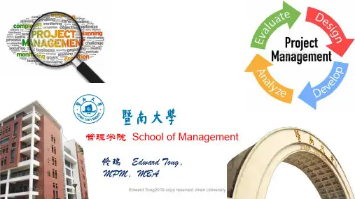 暨南大学项目管理-chapter 2 organization strategy and project selction