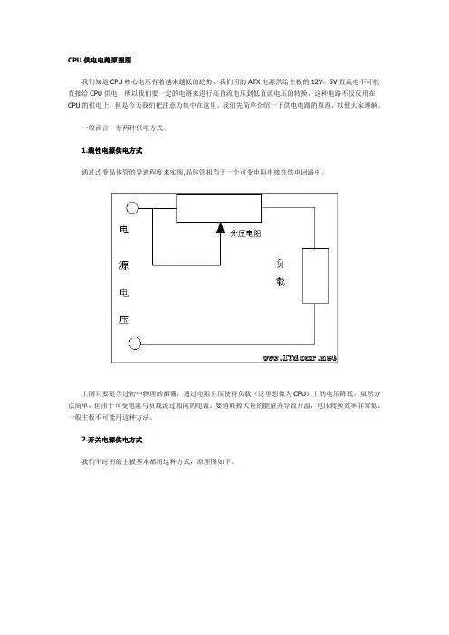 笔记本电脑CPU供电电路原理图