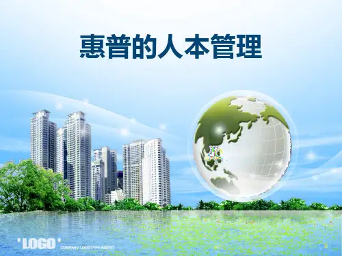 惠普公司案例分析.