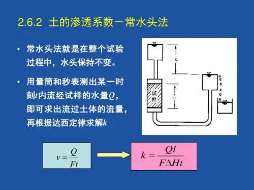 渗透试验