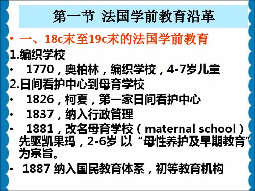 法国学前教育