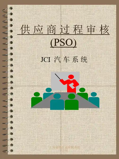 PSO(供应商过程审核)-中文版