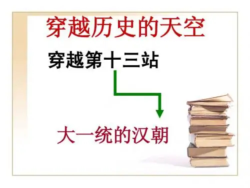 穿越历史的天空第13站两汉经济的发展