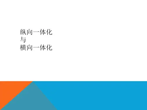 纵向一体化与横向一体化的优劣势