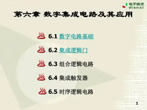 第6章  数字集成电路及其应用 (2)
