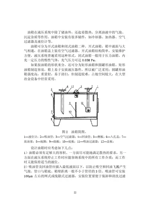 油箱计算资料