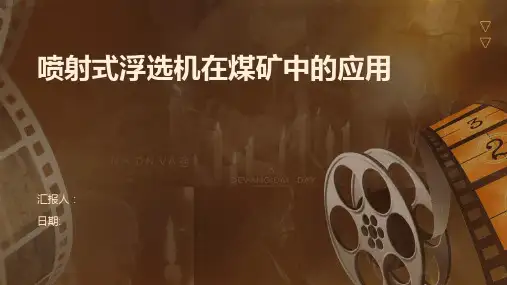 喷射式浮选机在煤矿中的应用