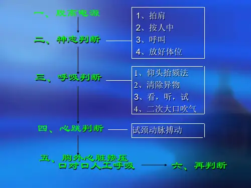 饭店安全用电及触电急救知识培训.ppt
