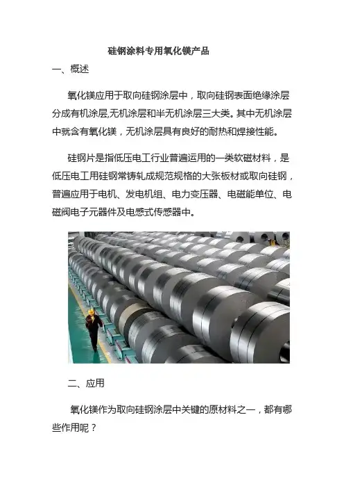 硅钢涂料专用氧化镁
