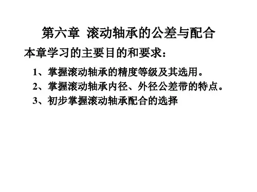 第六章-滚动轴承