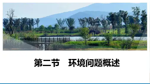 环境问题概述教学课件