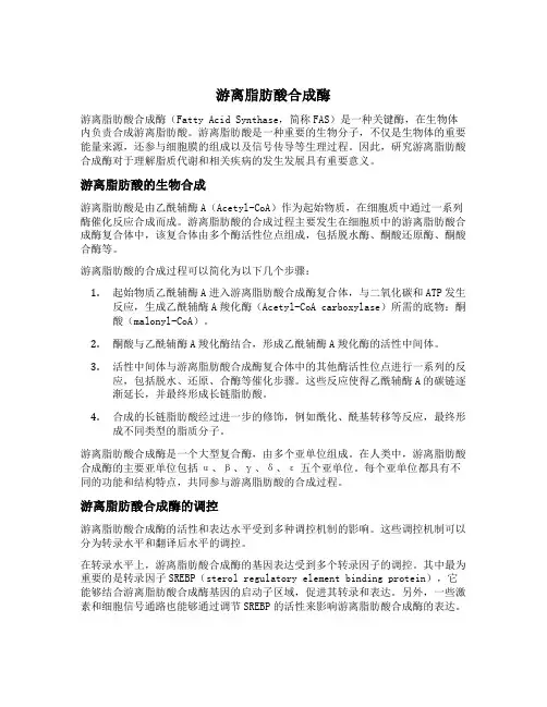 游离脂肪酸合成酶