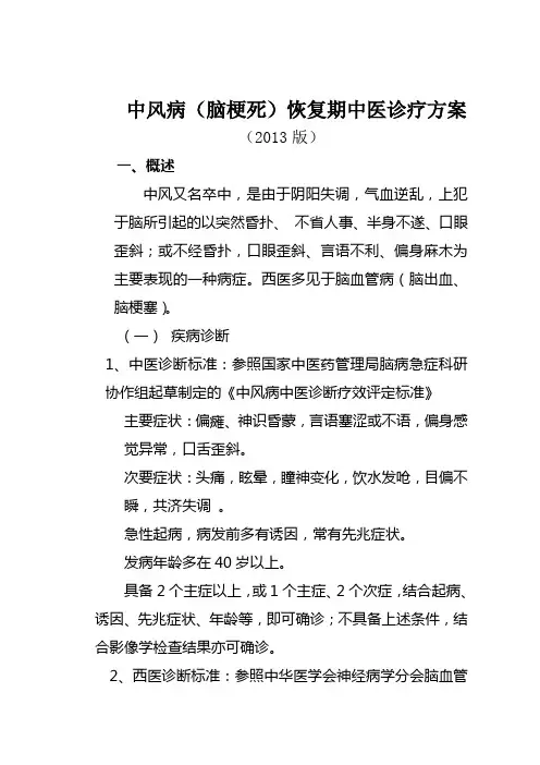 康复科优势病种