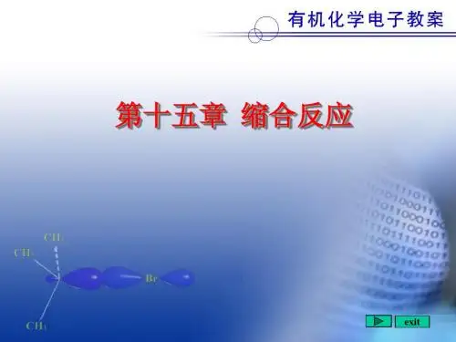 石河子大学大学有机化学第十五章  缩合反应