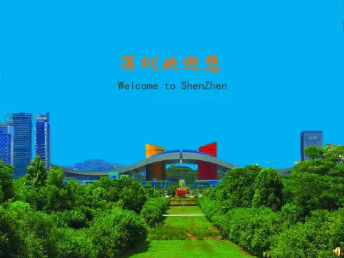 一、地域文化-深圳