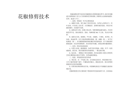 花椒修剪资料-有图片示例
