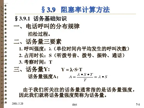 话务模型