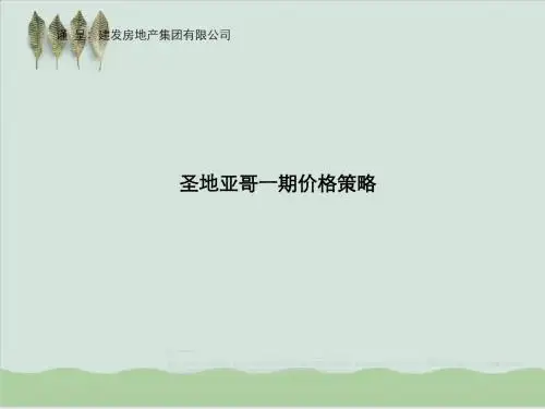价格策略方案PPT课件( 91页)