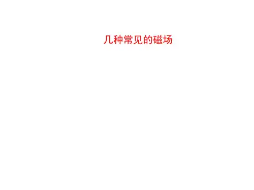 几种常见的磁场  课件