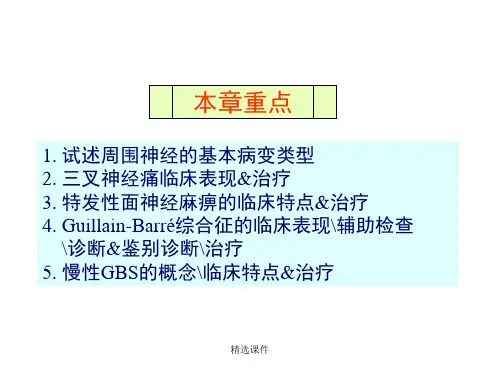 周围神经疾病神经病学第五版医学精品课件