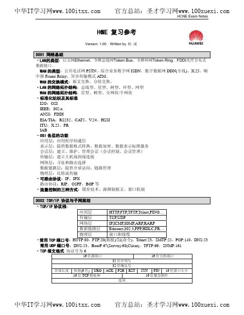 [H3CNE]HCNE学习笔记
