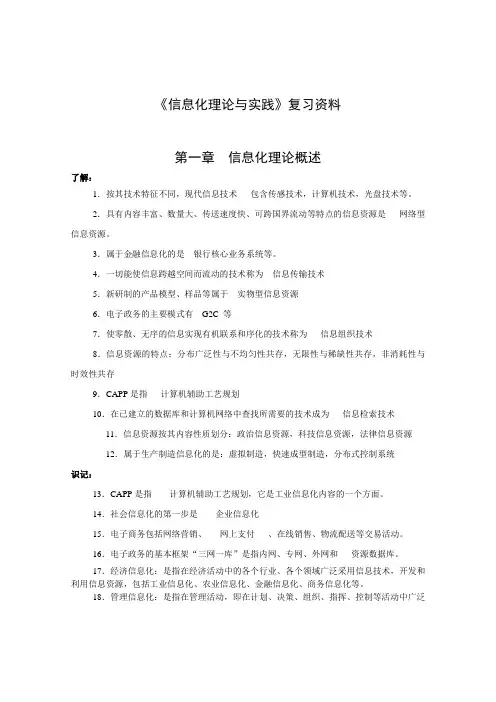 03339 信息化理论与实践