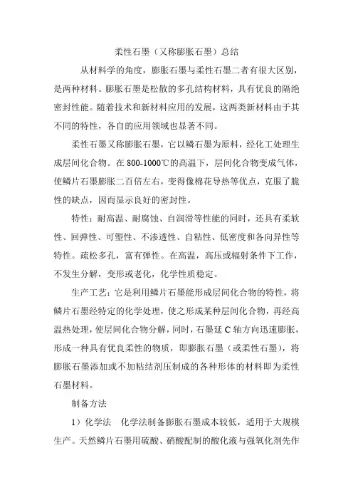 柔性石墨总结