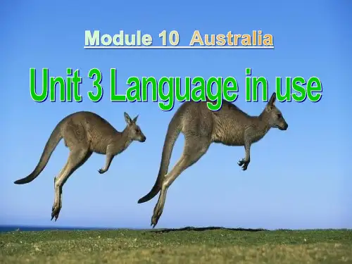 《Language in use》Australia 2 图文