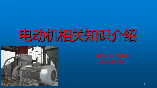 电机基础讲解PPT课件