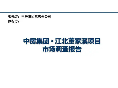 【房地产】江北董家溪项目