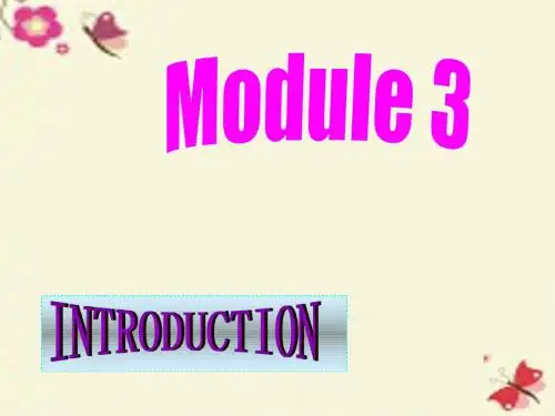 外研版高中英语必修5 Module 3《Adventure in Literature and the Cinema》ppt课件4