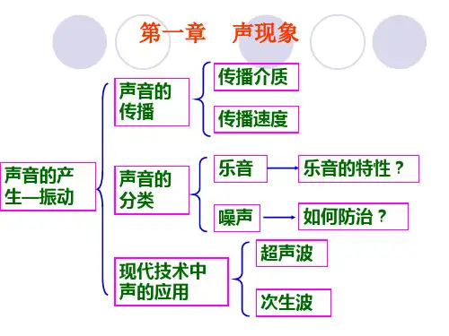 声现象小结PPT课件(人教版)